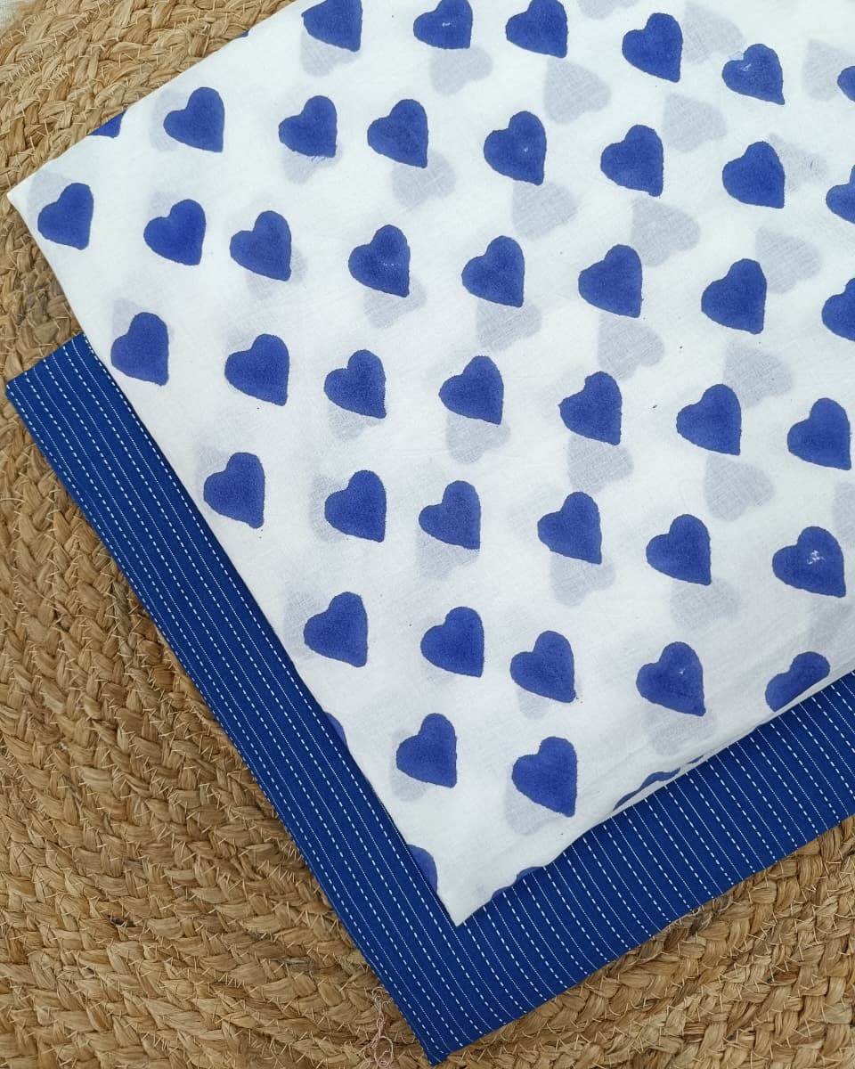 Hand Block Print With Kantha Combo COBKA0005