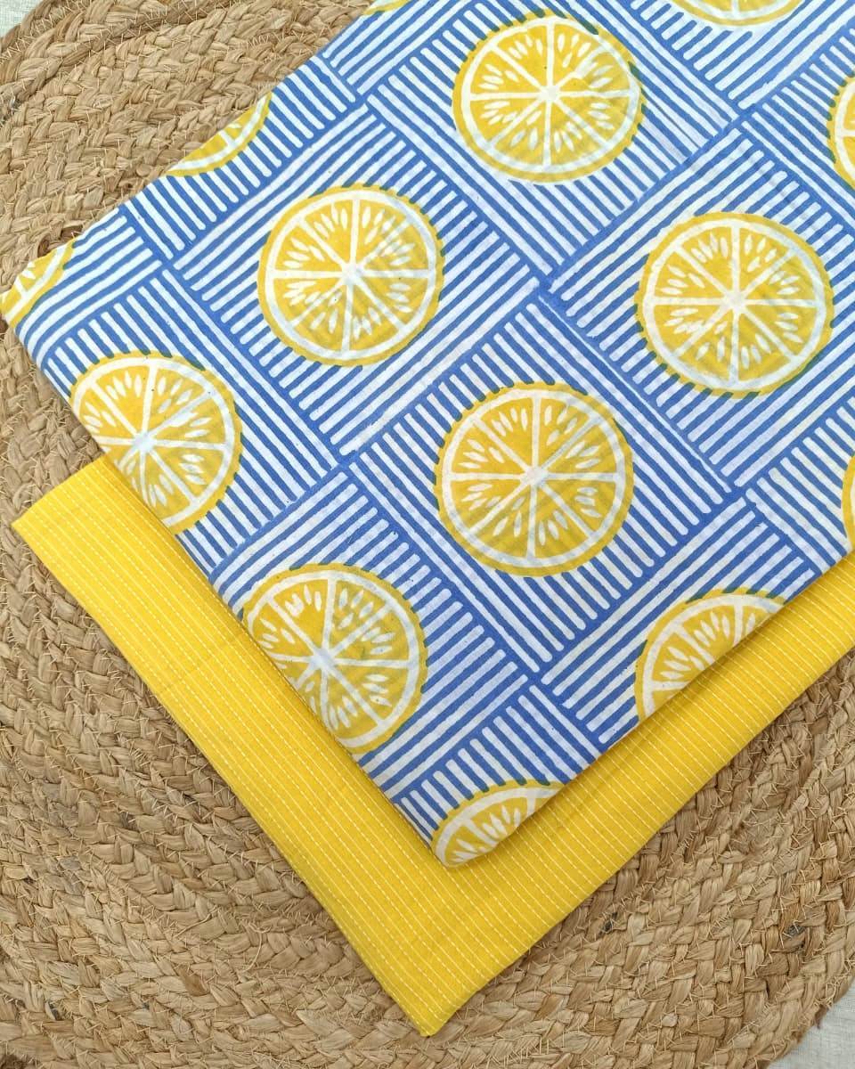Hand Block Print With Kantha Combo COBKA0006