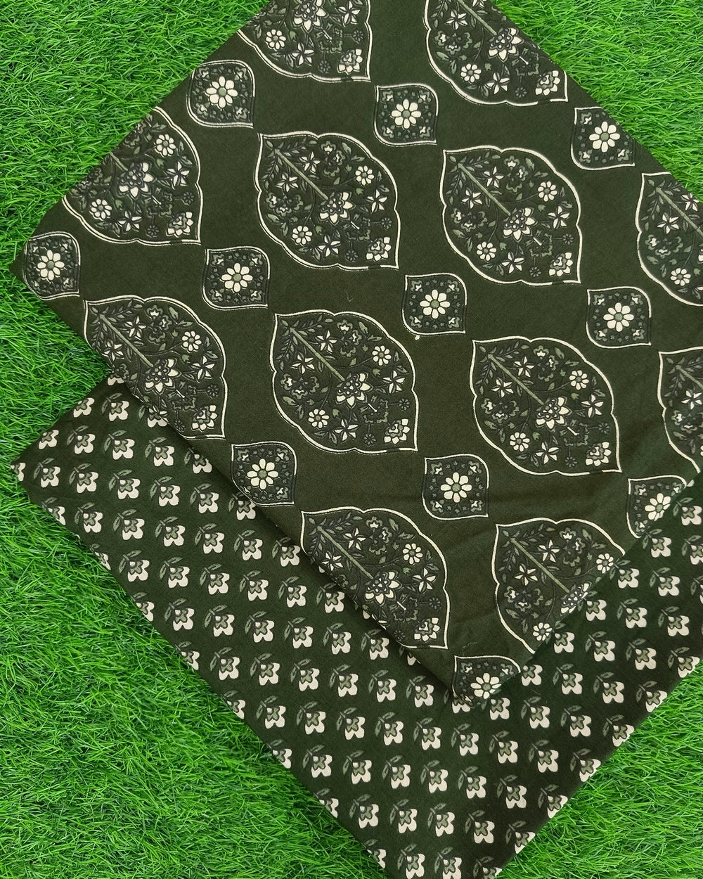 Sanganeri Hand Printed Cotton Fabric Combo COSSA00020