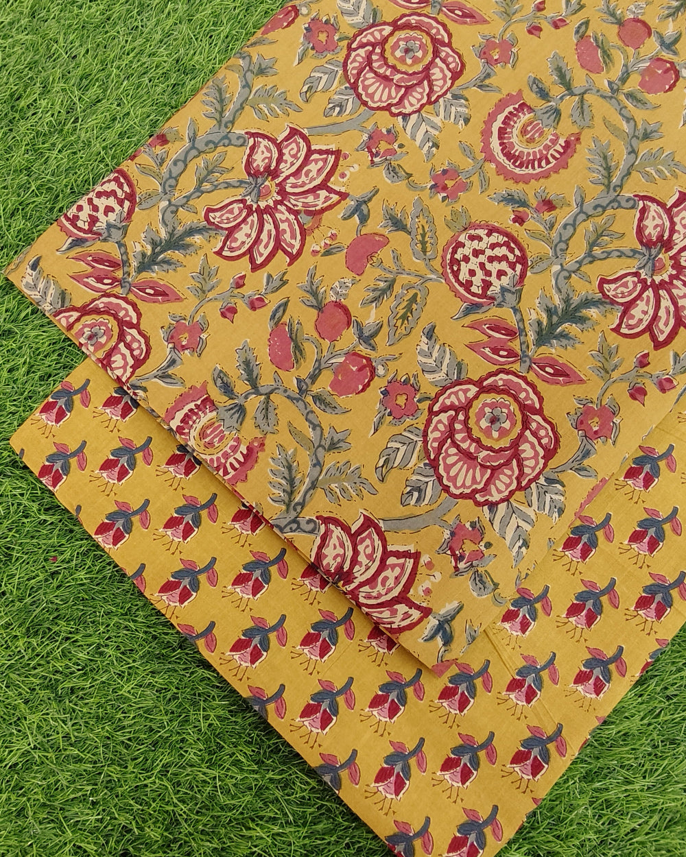 Sanganeri Hand Printed Cotton Fabric